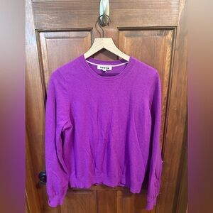 Boden Eva Cashmere Crew Neck Sweater Size L